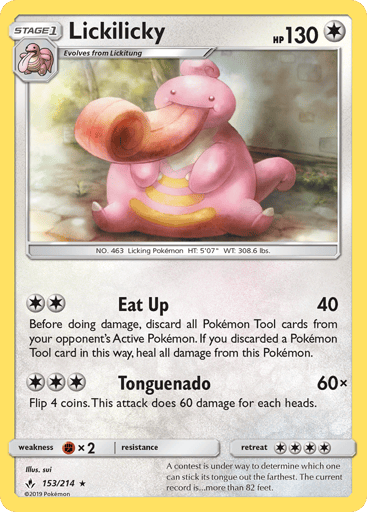 Lickilicky - Unbroken Bonds 153