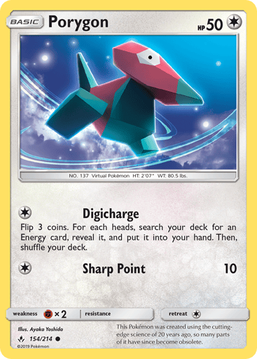 Porygon - Unbroken Bonds 154