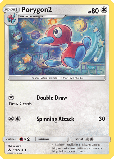 Porygon2 - Unbroken Bonds 156