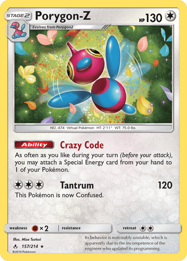 Porygon-Z - Unbroken Bonds 157