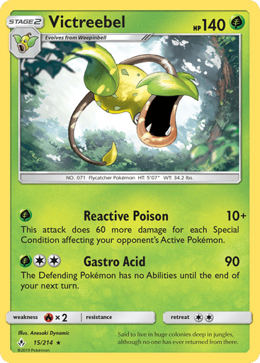 Victreebel - Unbroken Bonds 15