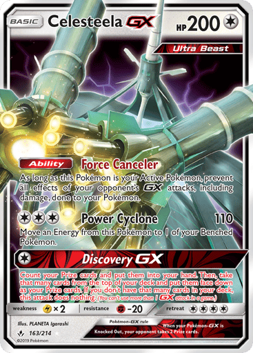 Celesteela-GX - Unbroken Bonds 163