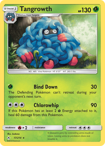 Tangrowth - Unbroken Bonds 17