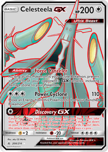 Celesteela-GX - Unbroken Bonds 208