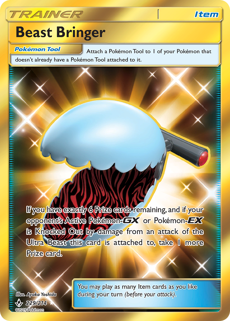 Beast Bringer – Unbroken Bonds 229/214 Pokémon card