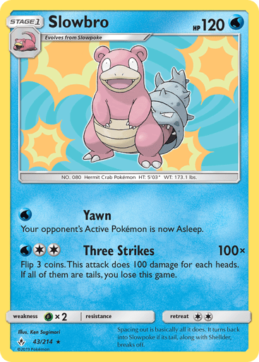 Slowbro - Unbroken Bonds 43