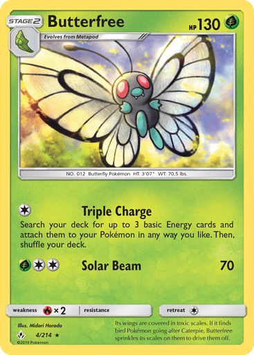 Butterfree - Unbroken Bonds 4
