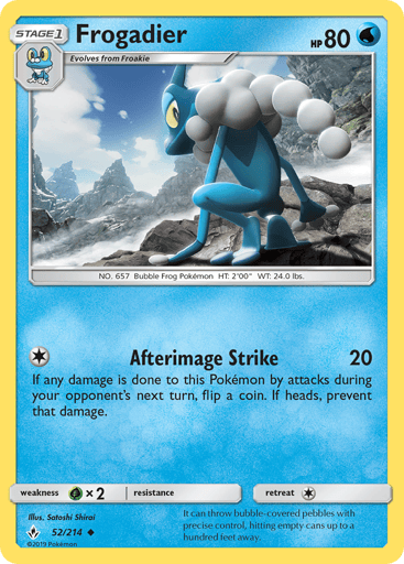 Frogadier - Unbroken Bonds 52