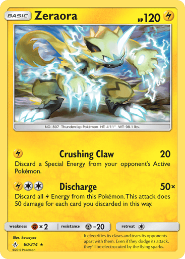 Zeraora - Unbroken Bonds 60