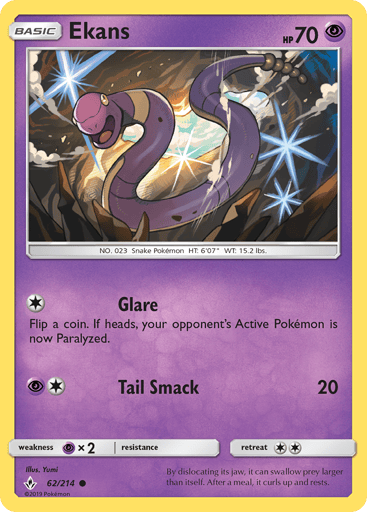 Ekans - Unbroken Bonds 62