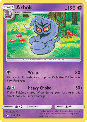 Arbok - Unbroken Bonds 63