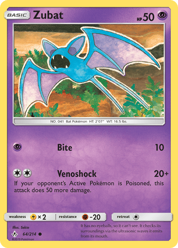 Zubat - Unbroken Bonds 64