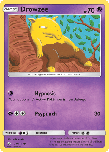 Drowzee - Unbroken Bonds 71
