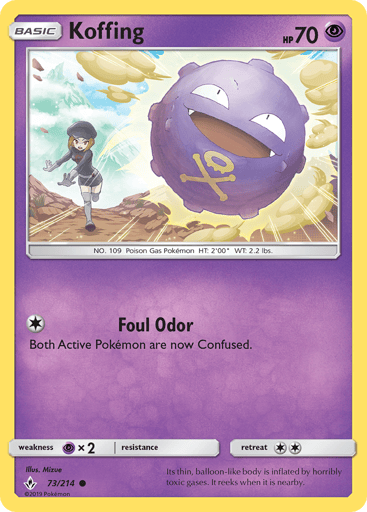 Koffing - Unbroken Bonds 73
