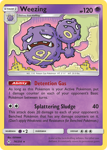 Weezing - Unbroken Bonds 74