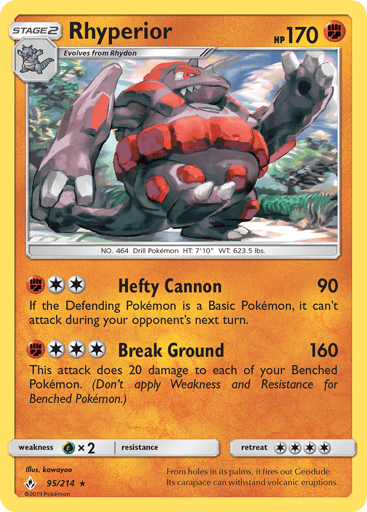 Rhyperior - Unbroken Bonds 95