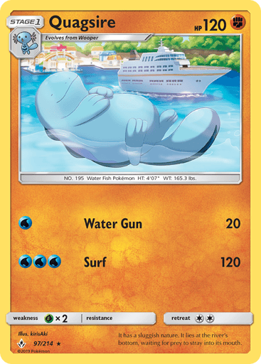 Quagsire - Unbroken Bonds 97