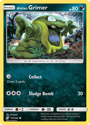 Alolan Grimer - Unified Minds 127