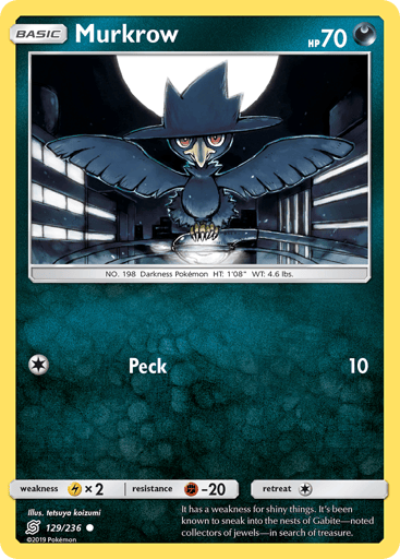 Murkrow - Unified Minds 129