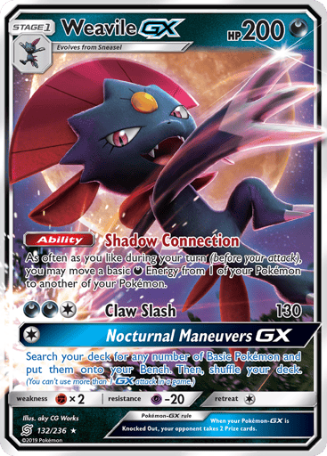Weavile-GX - Unified Minds 132