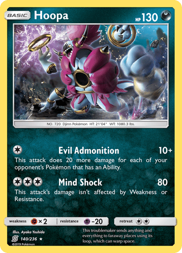 Hoopa - Unified Minds 140