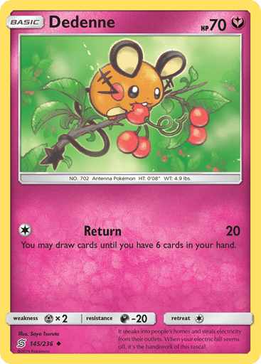 Dedenne - Unified Minds 145