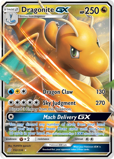 Dragonite-GX - Unified Minds 152