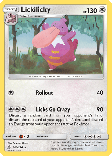 Lickilicky - Unified Minds 162