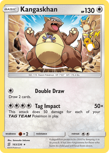 Kangaskhan - Unified Minds 163