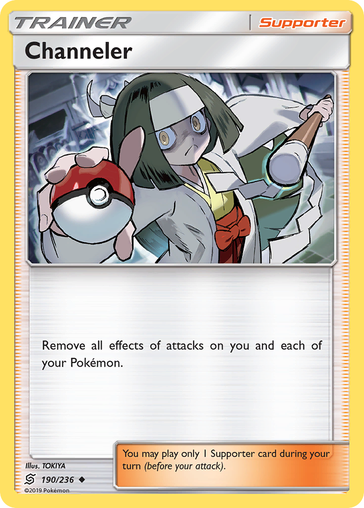 Channeler – Unified Minds 190/236 Pokémon card