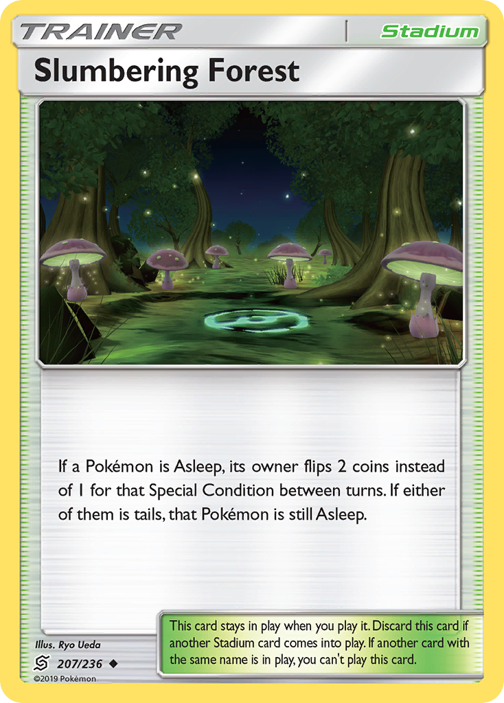 Slumbering Forest – Unified Minds 207/236 Pokémon card