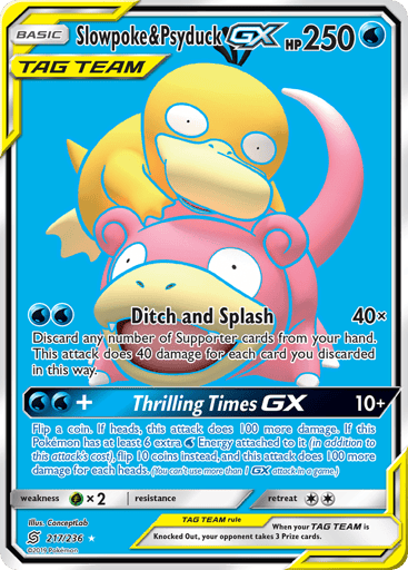 Slowpoke & Psyduck-GX - Unified Minds 217