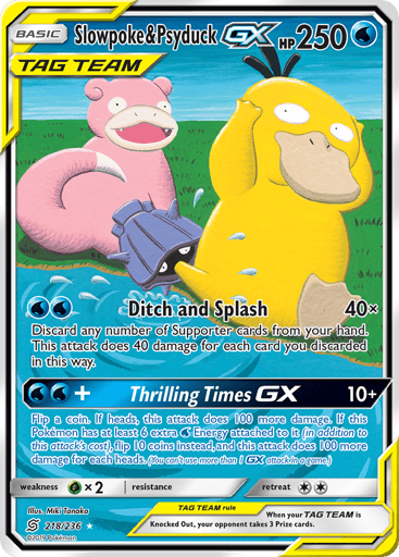 Slowpoke & Psyduck-GX - Unified Minds 218