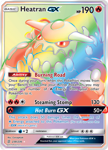 Heatran-GX - Unified Minds 238