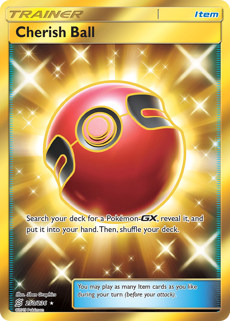 Cherish Ball – Unified Minds 250/236 Pokémon card