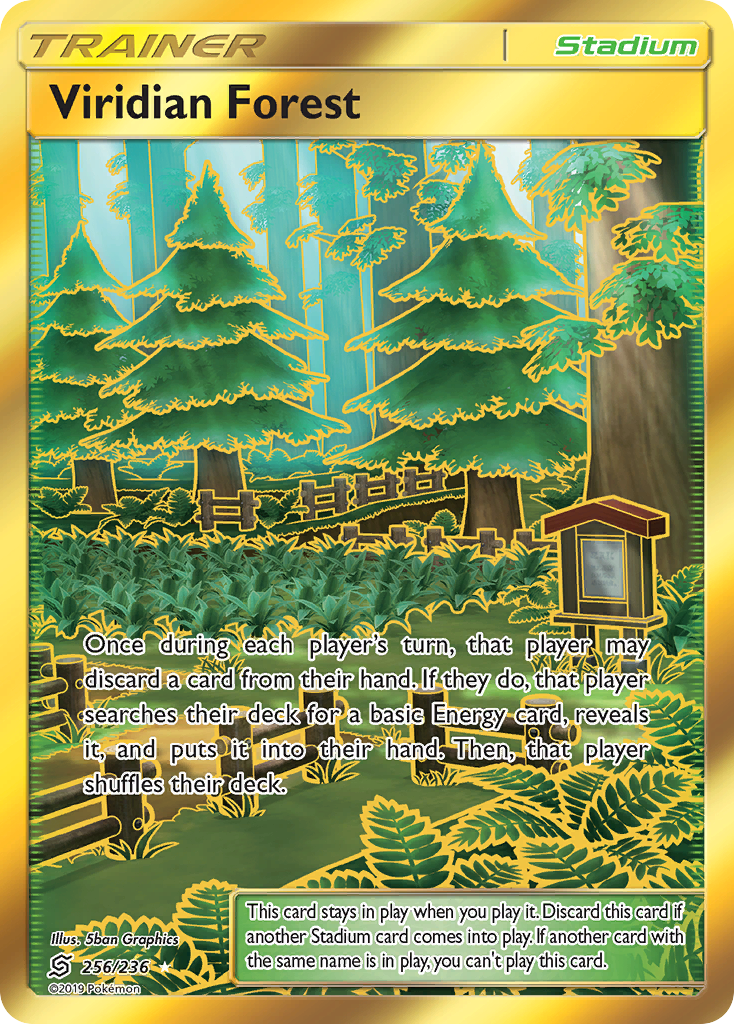 Viridian Forest – Unified Minds 256/236 Pokémon card