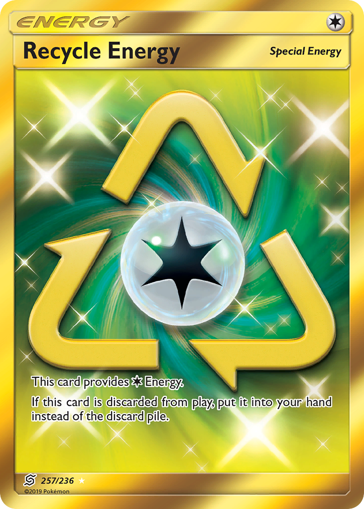 Recycle Energy – Unified Minds 257/236 Pokémon card