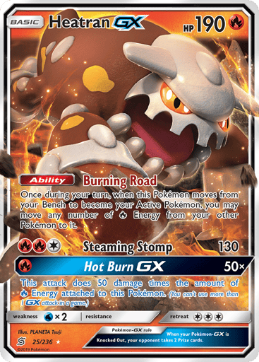 Heatran-GX - Unified Minds 25