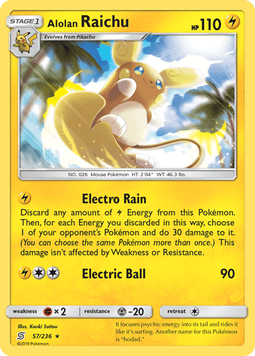 Alolan Raichu - Unified Minds 57