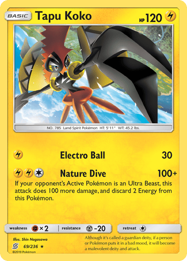 Tapu Koko - Unified Minds 69