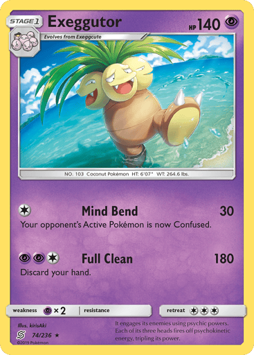 Exeggutor - Unified Minds 74