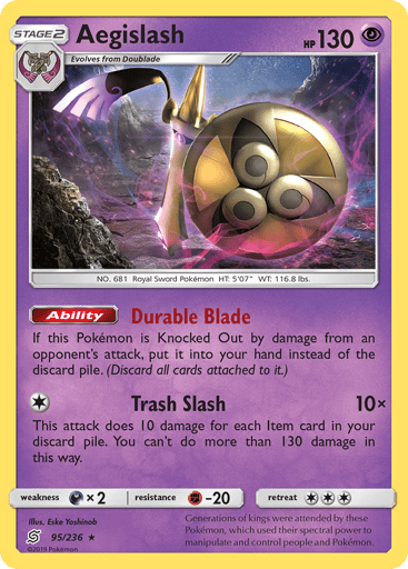 Aegislash - Unified Minds 95