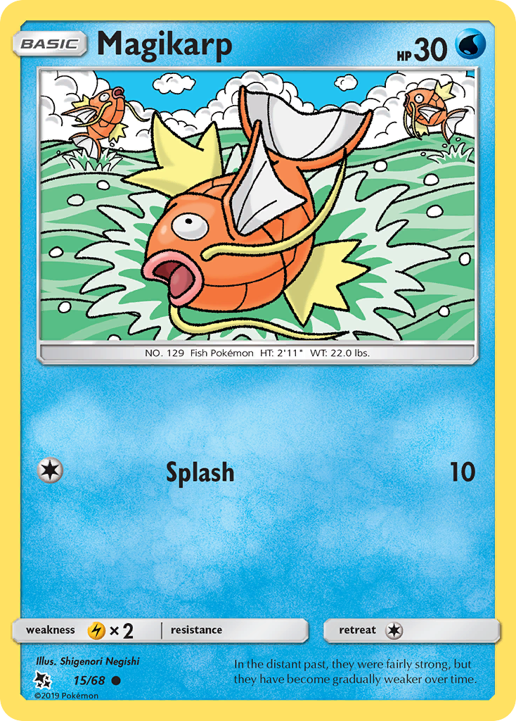 Magikarp – Hidden Fates 15/68 Pokémon card