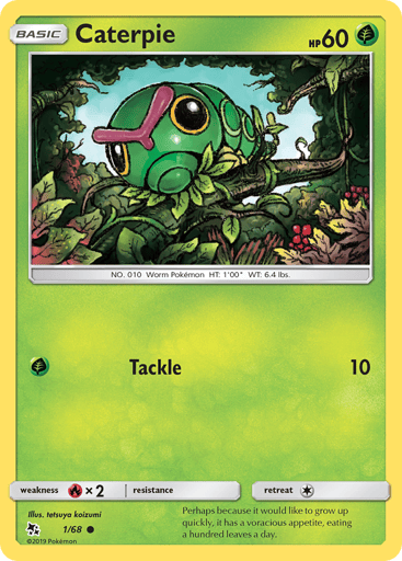 Caterpie - Hidden Fates 1
