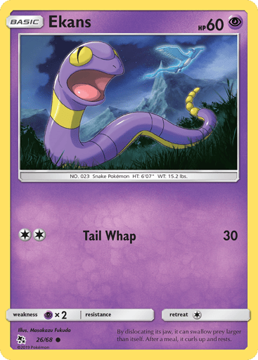 Ekans - Hidden Fates 26