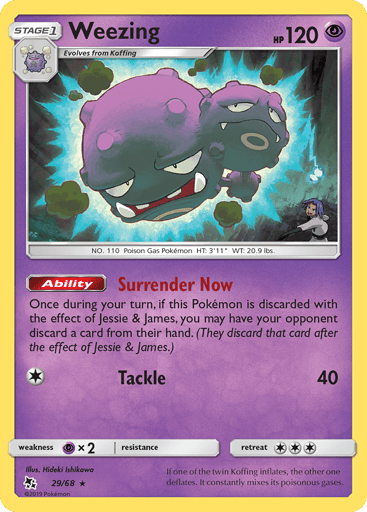Weezing - Hidden Fates 29