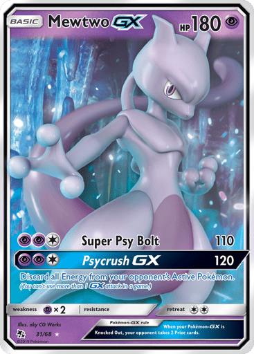 Mewtwo-GX - Hidden Fates 31