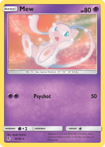 Mew - Hidden Fates 32