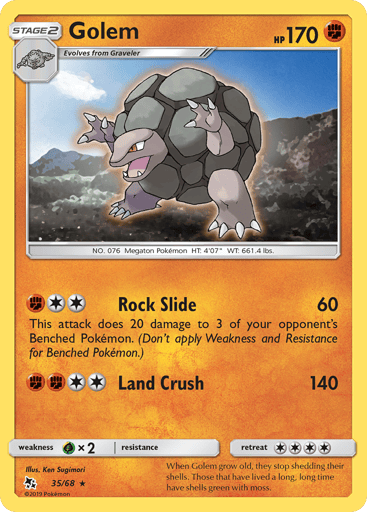 Golem - Hidden Fates 35
