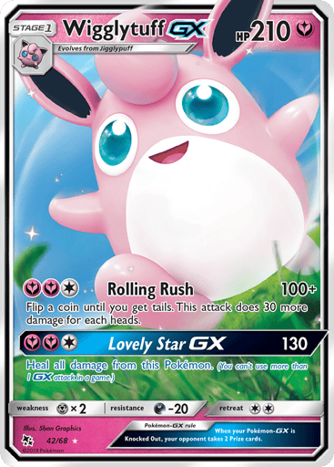 Wigglytuff-GX - Hidden Fates 42